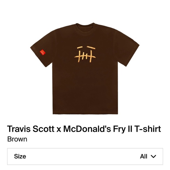 Travis Scott Other - Travis Scott x Mcdonald’s Tshirt